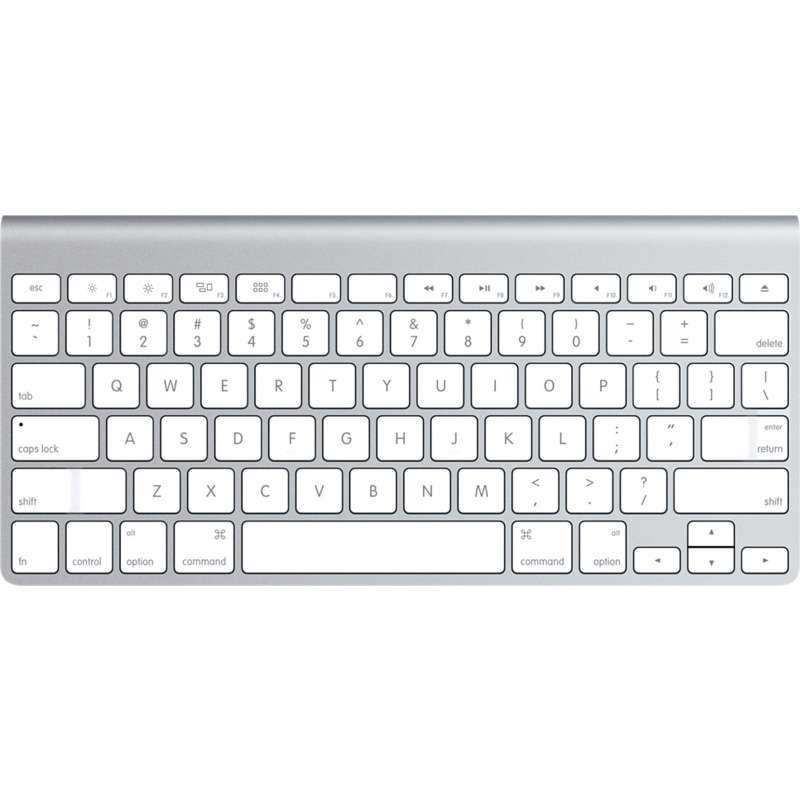 Apple MC184 CH/B Wireless Keyboard 无线蓝牙键盘 银色 原装配件