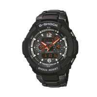 卡西欧G-SHOCK系列多功能电波男表GW-3500BD-1ADR