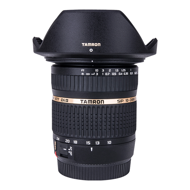 腾龙(TAMRON) 10-24mm F/3.5-4.5 Di-II 佳能卡口 广角变焦相机镜头 摄影数码配件 77mm高清大图