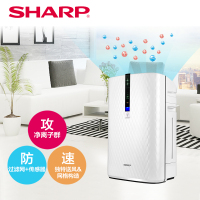 夏普(Sharp)空气净化器 KC-WB2-W 卧室除甲醛 除菌 除异味 加湿除尘 空净