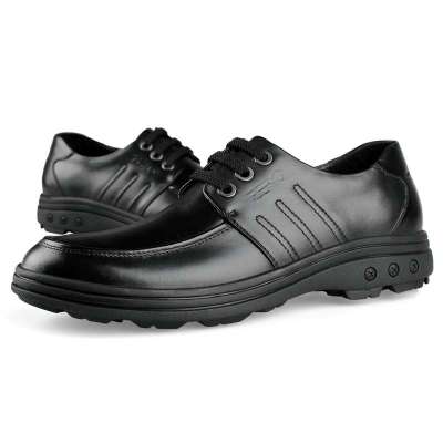 ZERO意大利零度新款手工皮鞋休闲皮鞋男士休闲鞋黑色S2051(38)