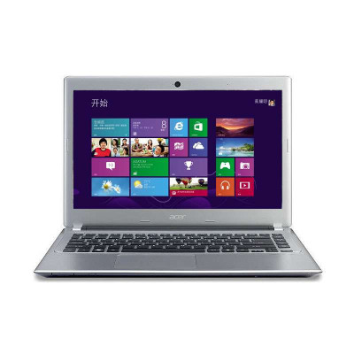 宏碁(ACER)V5-471G 14英寸笔记本(I5-3317U 4G 500G GT620 1G Win8 月光银)