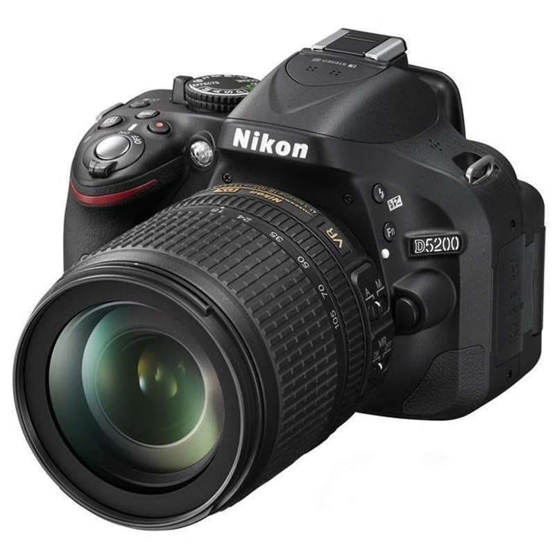 尼康 数码单反相机 D5200(AF-S DX 18-105mm f/3.5-5.6G ED VR 防抖镜头)图片
