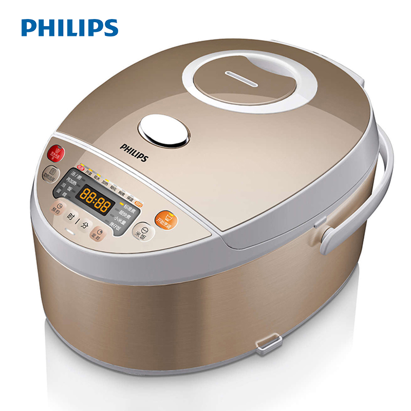 飞利浦(Philips)家用电脑型电饭煲HD3165 4升容量 6段智能温控烹饪 5层内胆高清大图