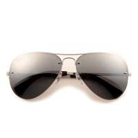 雷朋Ray-Ban3449003/82  经典款意大利进口时尚太阳镜 银框镀膜偏光树脂镜片