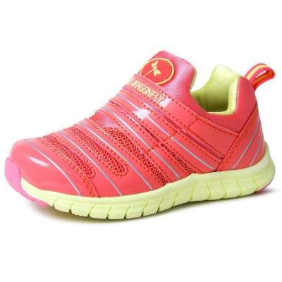 红蜻蜓童鞋2013春季新款红蜻蜓女童小童运动跑鞋512X31S806玫红色27