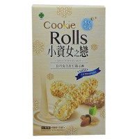 小资女之恋白巧克力杏仁卷心酥80g