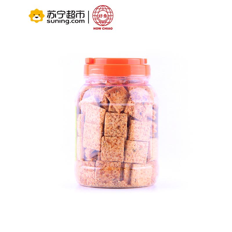 好乔(How Chiao) 台湾好味道咸紫菜方块酥 500g图片