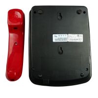 TCL HCD868(17B)TSD固定有绳电话机座机来电显示免电池免提屏幕翻转座式壁挂家用办公有绳固话(火红)
