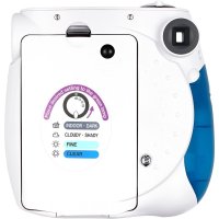 富士(FUJIFILM)INSTAX 一次成像相机instax mini7S相机大礼包 工程塑料材质(蓝)