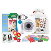 富士(FUJIFILM)INSTAX 一次成像相机instax mini7S相机大礼包 工程塑料材质(蓝)