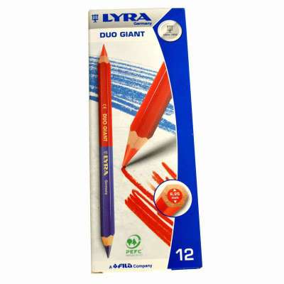 LYRA DUO 红蓝双色彩色铅笔(12支/盒)L2930101