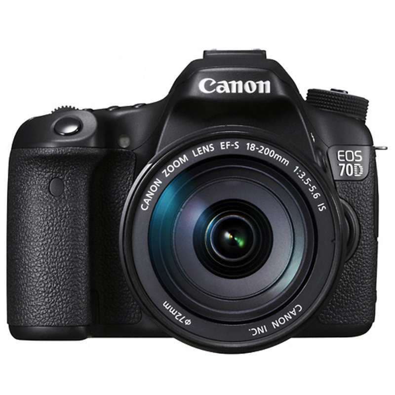 佳能(Canon) EOS 70D套机(18-200mm)中高端数码单反相机图片