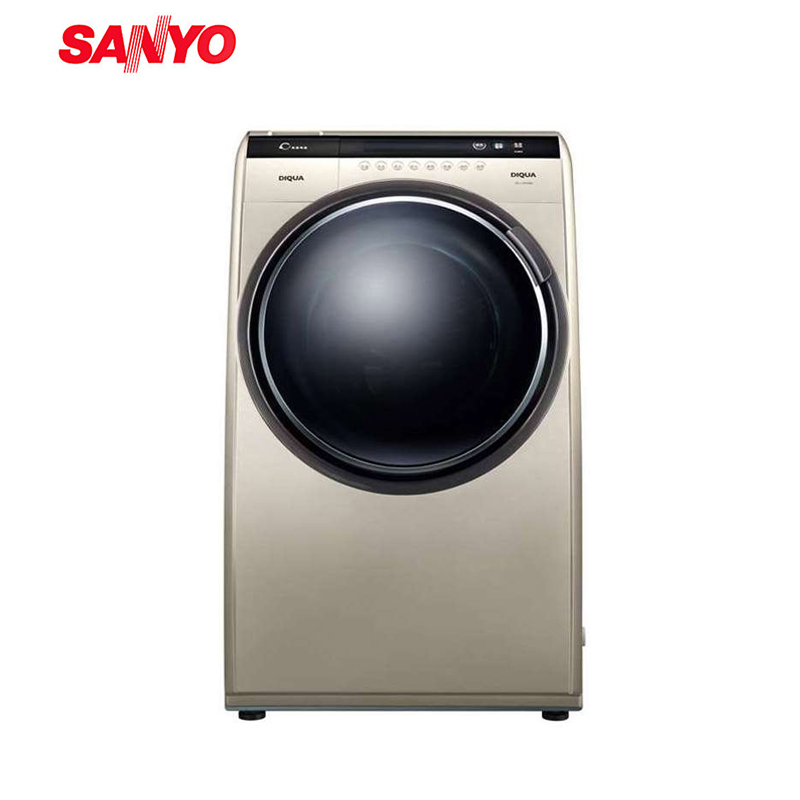 三洋(SANYO)DG-L7533BHC 7.5公斤 全自动 变频斜式 烘干一体 滚筒洗衣机(咖啡金色)