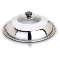 美厨 不锈钢锅盖 36CM（厘米）可视炒锅盖蒸锅盖汤锅盖 耐高温盖子YPG236