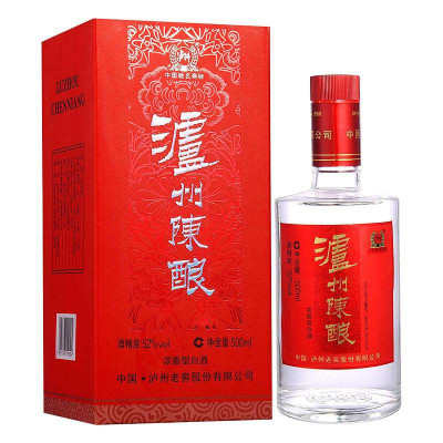 泸州陈酿新红盒升级版52度 500ml