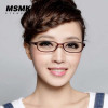 MSMK木森纳系列男女款眼镜 潮防辐射电脑镜 塑钢平光镜电脑护目镜3012-茶色c6