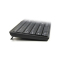 富勒(Fuhlen)K350 USB笔记本电脑办公纤薄无线键盘防水静音纤薄键盘 黑色