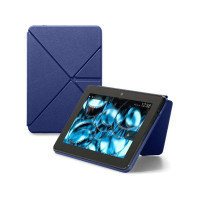 亚马逊Kindle Fire HDX折叠式真皮保护套(蓝色)