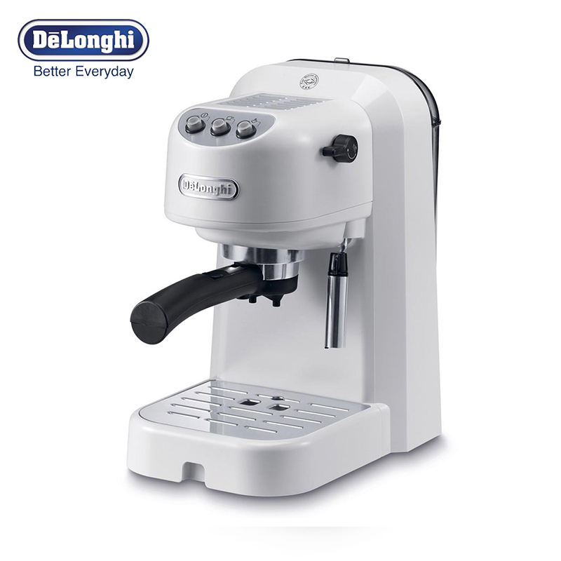 意大利德龙(Delonghi) EC250.W 泵压式咖啡机 家用 商用 泵压式 意式 卡布奇诺 花式咖啡