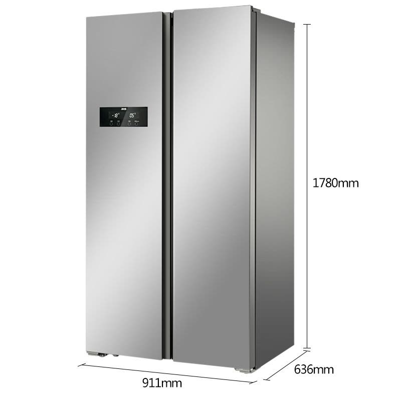 美菱(MELING) BCD-518WEC 518升 时尚纤薄 风冷无霜 电脑控温 对开门冰箱 新国标二级能耗(银色)图片