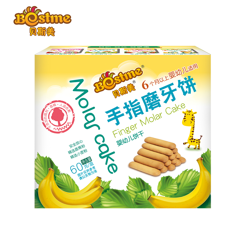 贝斯美(bestme)手指磨牙饼60g高清大图