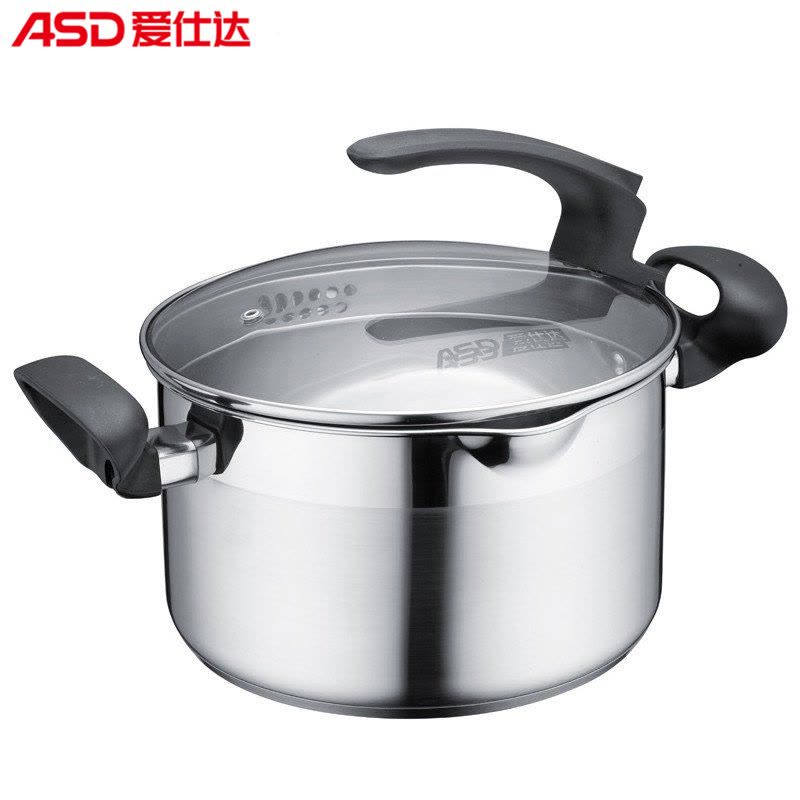 爱仕达(ASD) 24CM可立盖不锈钢汤锅炖锅煮锅焖烧锅锅具LG1724图片