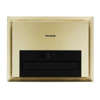 松下(Panasonic)浴霸FV-40BE2C香槟金风暖型集成吊顶暖浴快取暖换气