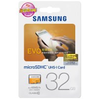 三星(SAMSUNG) microSD存储卡 32G(CLASS10 48MB/s) EVO版 手机内存卡/存储卡