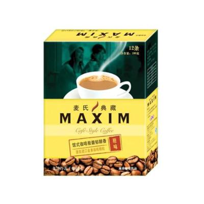 [苏宁易购超市]麦氏典藏Maxim原味三合一速溶咖啡15g*5条/盒