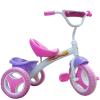SBL儿童三轮车脚踏车2岁-5岁幼儿宝宝童车小孩单车自行车脚踏车简便生日礼物粉色
