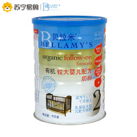 贝拉米Bellamy’s有机较大婴儿奶粉2段(6-12个月)900g*1罐(澳洲原装进口)