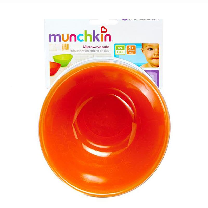 munchkin满趣健儿童餐具儿童碗五色碗 5个装图片