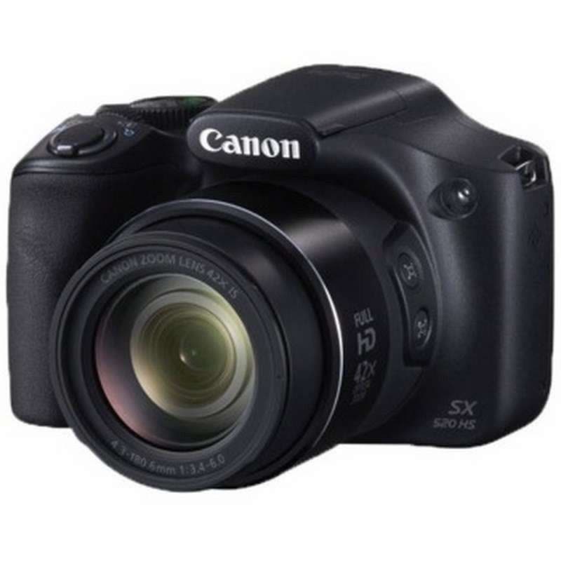 佳能（Canon） 数码相机 PowerShot SX520 HS（黑）图片