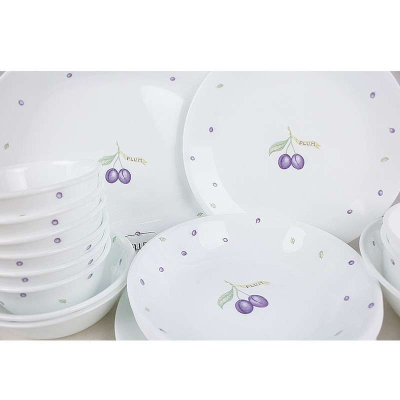 康宁餐具紫莓花色16件套组16B-PU-CS高清大图