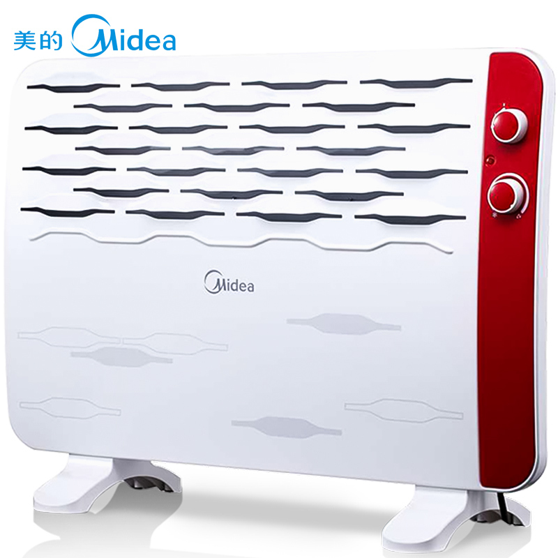 美的(Midea) 欧式快热炉 NDK18-15S 四级防水设计 智能恒温设计 速晶发热 取暖器