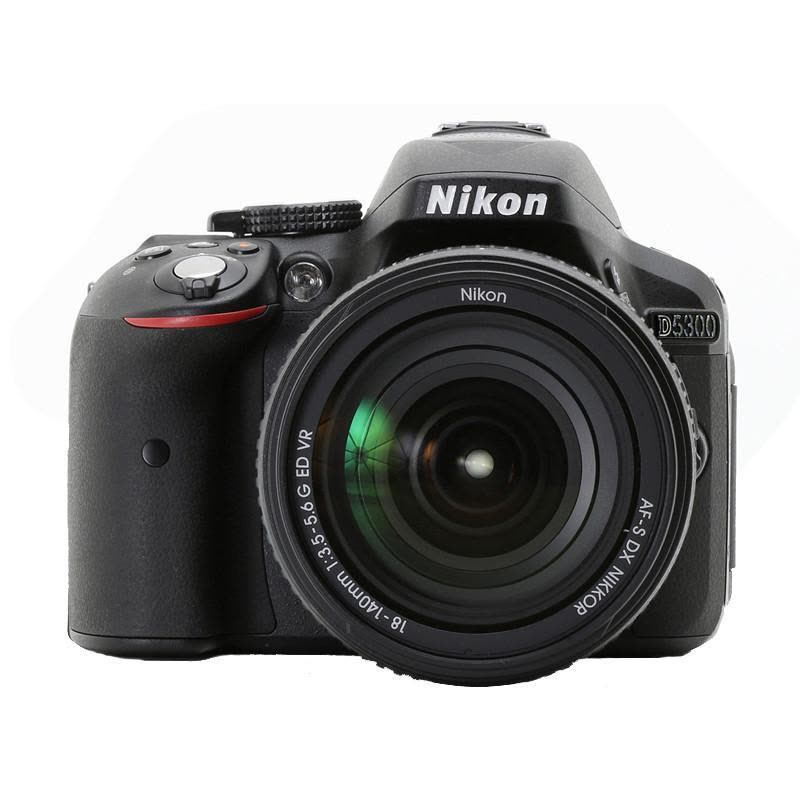 尼康(Nikon) D5300 数码单反单镜头套装 2416万像素18-140mm VR+16G卡+包+清洁套装+UV镜图片