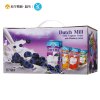 泰国进口达美(Dutch Mill)蓝莓味酸奶饮品180ml*12盒 礼盒装