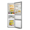 奥马（Homa) BCD-192DC 192升 三门冰箱 家用节能电冰箱 小型三开门 软冷冻 冷藏 银色