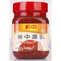 新中红方麻油腐乳340克