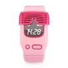 阿巴町 咘瓜儿童智能定位手表360度安全卫士3GPS卫星定位手环腕表 粉色