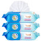 五羊婴儿护肤柔湿巾80片×3包 宝宝婴幼儿专用湿纸巾