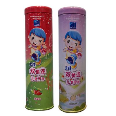 【苏宁易购超市】三精双黄连儿童牙膏（哈密瓜味&草莓味）60g混合装