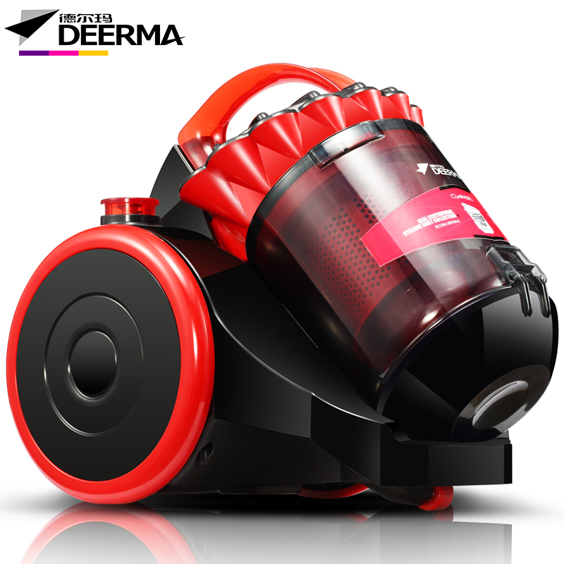 德尔玛(Deerma)吸尘器 DX178E 大吸力无耗材 可水洗尘杯 真空安全阀 吸尘机
