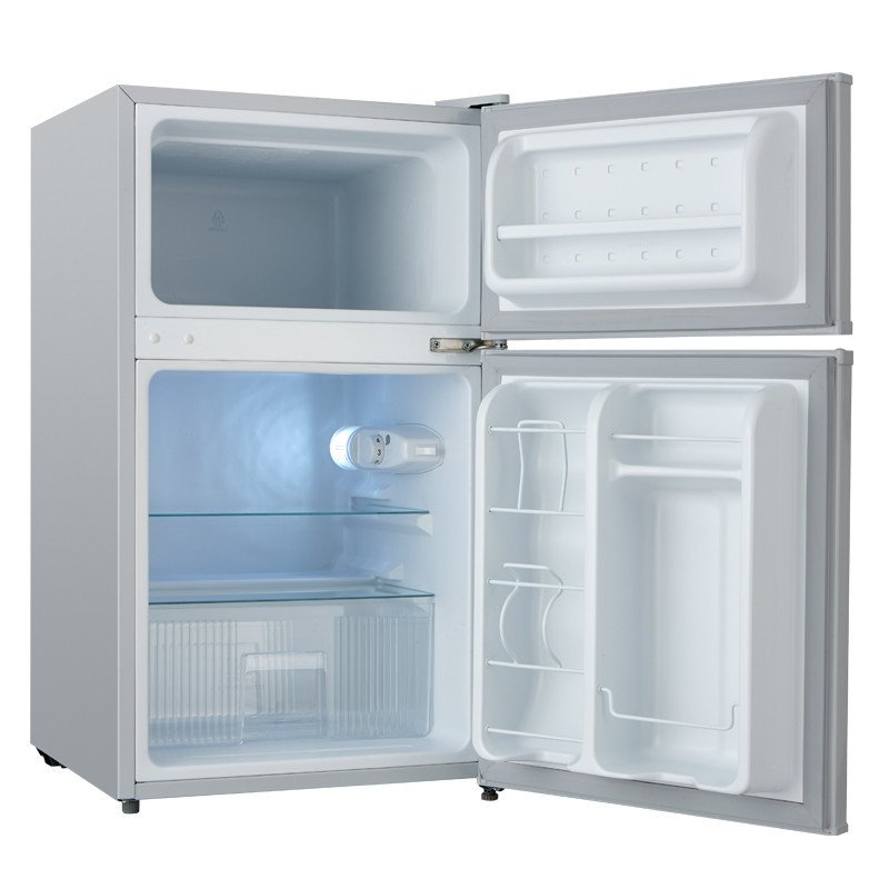 美的(Midea)BCD-88CM 88升 小巧身形 双门双温 直冷冰箱家用租房冰箱 办公冰箱 双门冰箱 小冰箱高清大图