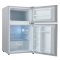 美的(Midea)BCD-88CM 88升 小巧身形 双门双温 直冷冰箱家用租房冰箱 办公冰箱 双门冰箱 小冰箱