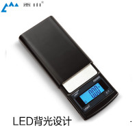 香山 (SENSSUN) 电子口袋秤 EHA501 高分度值 LCD显示屏 一键去皮操作 珠宝称