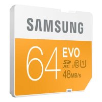 三星(SAMSUNG) SD存储卡 64G(CLASS10 48MB/s) EVO升级版