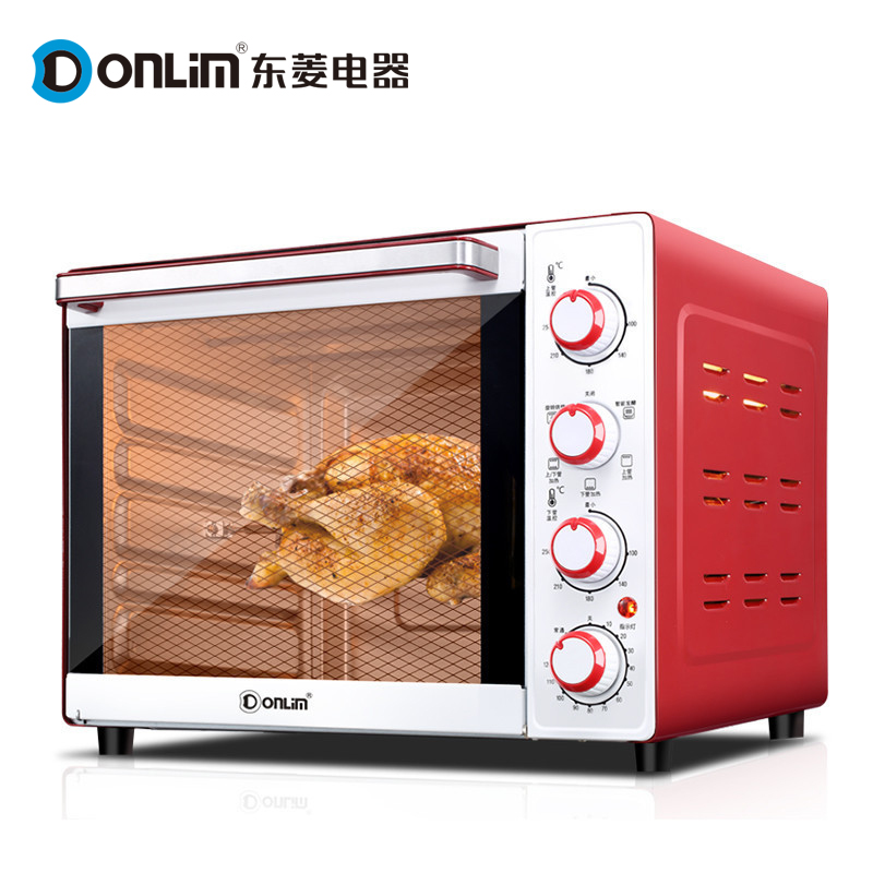 东菱(Donlim)DL-K33E 家用多功能电烤箱 上下管独立控温烘焙高清大图