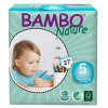 丹麦原装BAMBO Nature班博自然系列 宝宝婴儿透气纸尿裤尿不湿 5号27片12-22KG